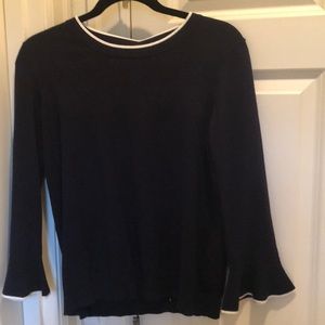 Draper James Navy Blue Pullover Sweater